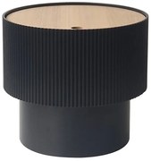 Masuta de cafea cu sertar ENOLA, rotundă, Ø 38,5 cm