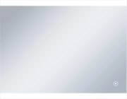 vidaXL Oglindă cu LED de perete de baie, cu senzor tactil, 80 x 60 cm