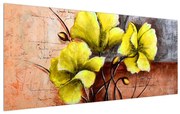 Tablou cu flori (120x50 cm), în 40 de alte dimensiuni noi