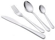 Set de 24 tacâmuri Luigi Ferrero Prima FR-2402, Oțel inoxidabil, Argint