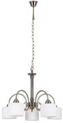 Candelabru clasic cu 5 brate EDITH bronz antic 7276 RX