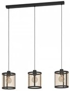 Suspensie vintage 3 becuri E27 DELLOW 43605 EGLO