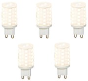 Set de 5 becuri LED Smart G9 2.5W 250 lm 2700K
