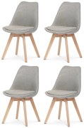 Set de scaune de sufragerie CT-751 LAN2, 4 buc.