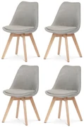 Set de scaune de sufragerie CT-751 LAN2, 4 buc.