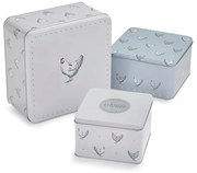 Recipiente 3 buc. din oțel pentru biscuiți Farmers Kitchen – Cooksmart ®