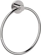 🛁 Suport pentru prosoape JASMIN, montaj pe perete, finisaj cromat – Cod ADJ_0611