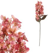 Floare artificială Hortensie roz, 72 cm