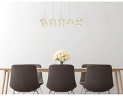 Lustră LED pe cablu Globo 49350-92H AMUR LED/92W/230V 4000K