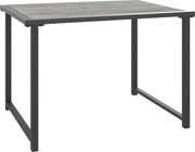 vidaXL Masă de grădină, antracit, 55x40x37 cm, oțel