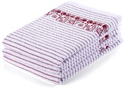 Prosoape de bucătărie din frotir CHERRY 40 x 60 cm, set 3 buc