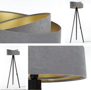 Lampă de podea GALAXY 1xE27/60W/230V gri/wenge