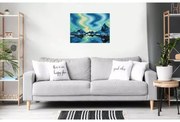 PICTURA PE NUMERE TABLOU CANVAS AURORA BOREALA - RAVENSBURGER (RVSPBN23907)