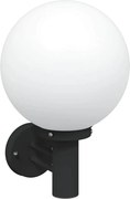 vidaXL Lumină de perete pentru exterior Negru 28 x 25 x 38 cm