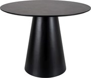 Masa rotunda pentru dining ANGEL 100x100 cm, decor marmura gri