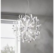 Lustră pe cablu Ideal Lux VORTEX 6xE14/40W/230V d. 53 cm argintiu/patină