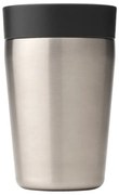 Cana thermos Brabantia Make&Take 1008491, 200 ml, Fara varsare, Fara BPA, Argintiu/Negru
