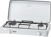 Aragaz 2 ochiuri ZILAN ZLN0025A, culoare alb utilizare numai GPL butelie,