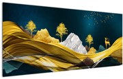 Tablou - Peisaj, cerb (120x50 cm)