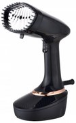 Aparat de calcat cu aburi Klausberg KB 7777, 1500W, 400ml, Calcare verticala, Placa ceramica, Negru / roz auriu
