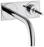 Baterie lavoar incastrata crom, pipa 165 mm, Hansgrohe Axor Uno