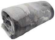 Pătură gri din polar/fleece 150x200 cm Marble – JAHU collections