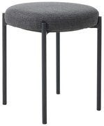 Scaun gri închis din metal Pelican – Unique Furniture