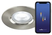 Spot incastrabil LED RGB CCT, IP65 Don Smart Color nickel
