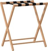 vidaXL Suport pentru bagaje 68,5x38x58 cm bambus