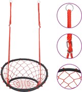 vidaXL Scaun de leagăn din plasă, 60 cm