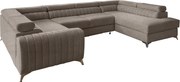 Colțar lemn masiv Formă U Extensibil Fabian 340x202cm Personalizabil - Vero 18