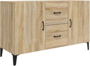 vidaXL Servantă, stejar sonoma, 100x36x60 cm, lemn compozit