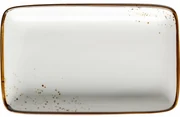 Mäser Tava dreptunghiulară Pintar White cu punctemaro 21 x 13 x 3 cm