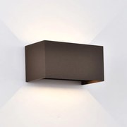 Aplica LED de perete iluminat exterior ambiental IP54 DAVOS DOUBLE