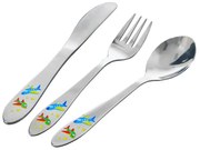Set de tacâmuri pentru copii AVIOANE, 3 piese