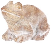 Decorațiune de grădină statuetă Broască,poliresină, 16 x 12 x 11 cm