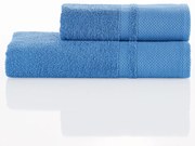 Set prosoape de baie 4Home Deluxe albastru , 70 x 140 cm, 50 x 100 cm, 50 x 100 cm, 70 x 140 cm