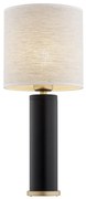 Veioza, lampa de birou design modern Riva auriu, negru