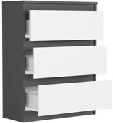 Comoda compactă R-3 - diverse variante de culori antracit mix alb