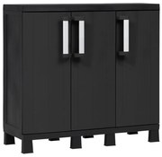 Dulap GARAGE MIDI TRIO LOW - negru