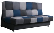 Canapea Arabella (Albastru + gri). 1029540