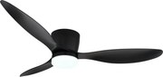Lustra LED cu ventilator si telecomanda ARMANDO negru 03666S GL