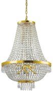 Lustră de cristal pe lanț Ideal Lux CAESAR 12×G9/40W/230V