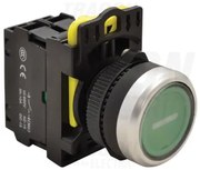 Buton simplu led cu revenire verde 1NI NYG3-P1L Tracon