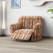 Huse bielastice OCEANO NOU cărămizii fotoliu de relaxare (l. 70 - 90 cm)