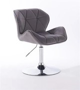 HR111N Scaun Catifea Grafit Velur