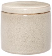 Recipient ceramic cu capac LUODE, Ø 10 cm