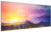 Tablou - Răsărit (120x50 cm)