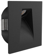 Corp de iluminat LED pentru scări MECINOS LED/2W/230V negru Eglo 99644
