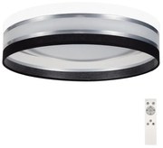 Plafonieră LED dimabilă SMART CORAL LED/24W/230V neagră/albă + telecomandă